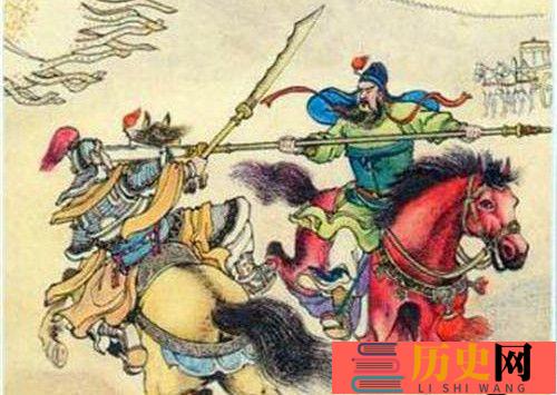 关羽:策马刺良